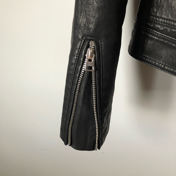 TOP SHOP Teddy Biker Jacket - Picture 10 of 13